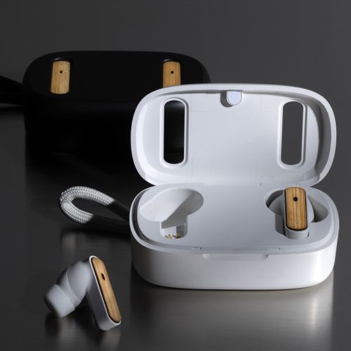 Bambus trådløse øretelefoner - Billede 7